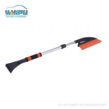 Mango telescópico extensible pp cepillo de nieve de automóvil suave